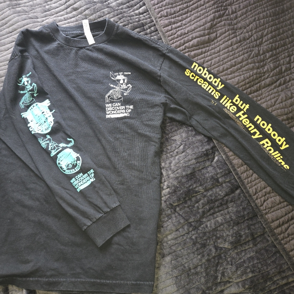 Deansnuts WOBF (Henry Rollins) Long-Sleeve Grateful Dead X Black Flag